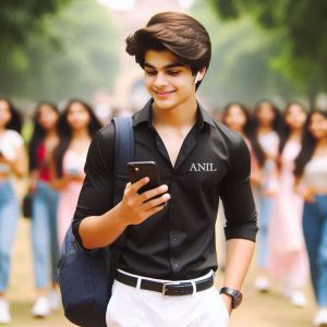 " Capturing Moments: A Teenage Romance in Traditional Elegance" 