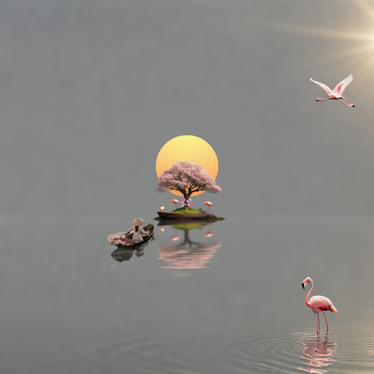 morning view hypic ai expand background text prompt