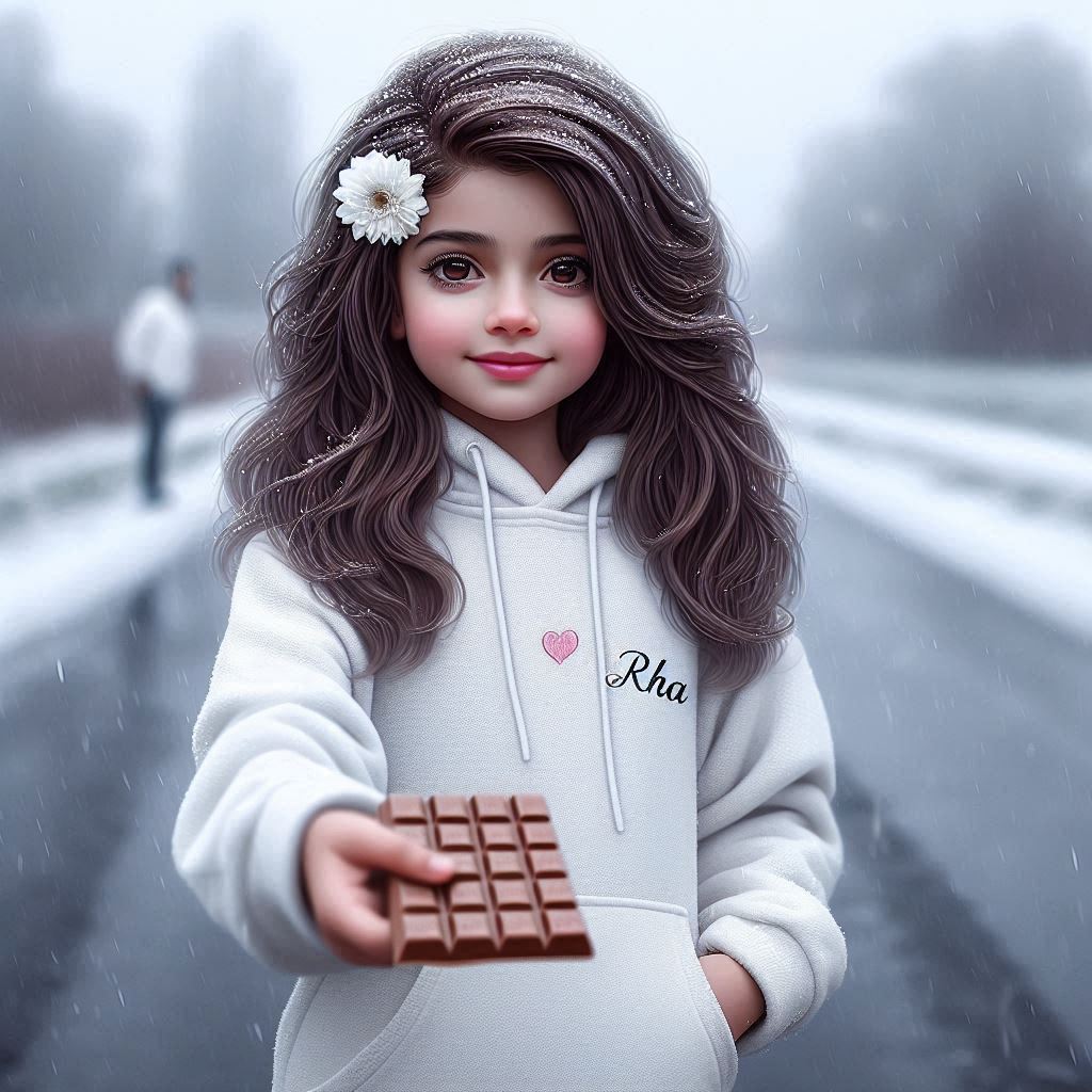 trending chocolate day ai photo