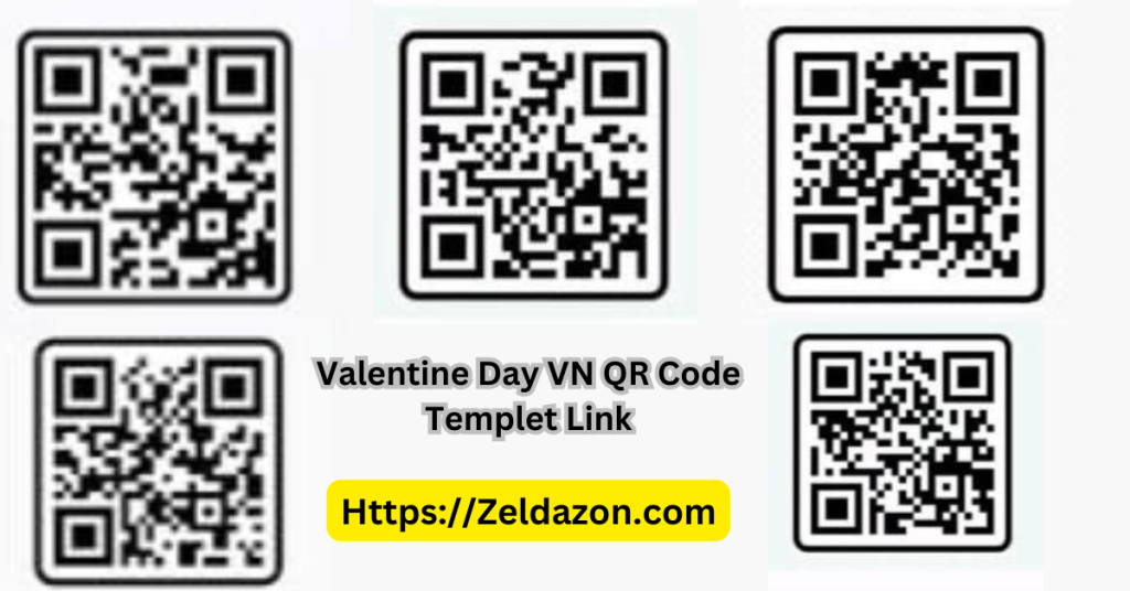 Valentine Day VN QR Code Templet Link