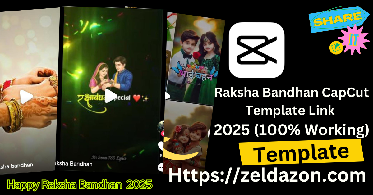 raksha Bandhan Capcut template 2025