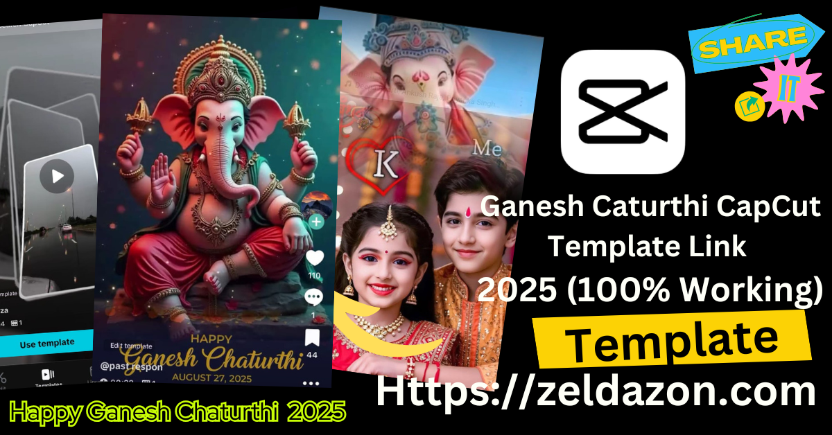 Trending Ganesh Chaturthi Capcut Template 2025