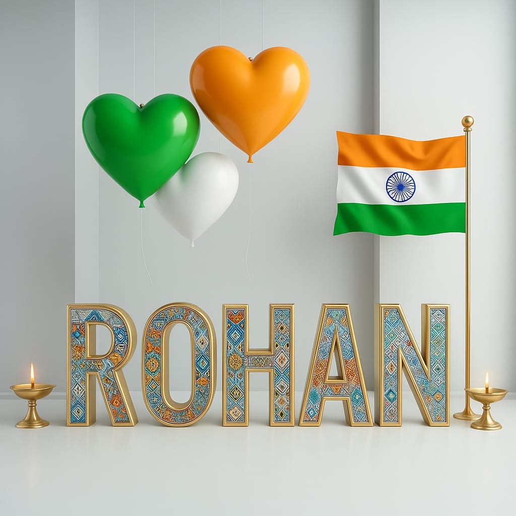 3d name independence day ai poto editing prompts