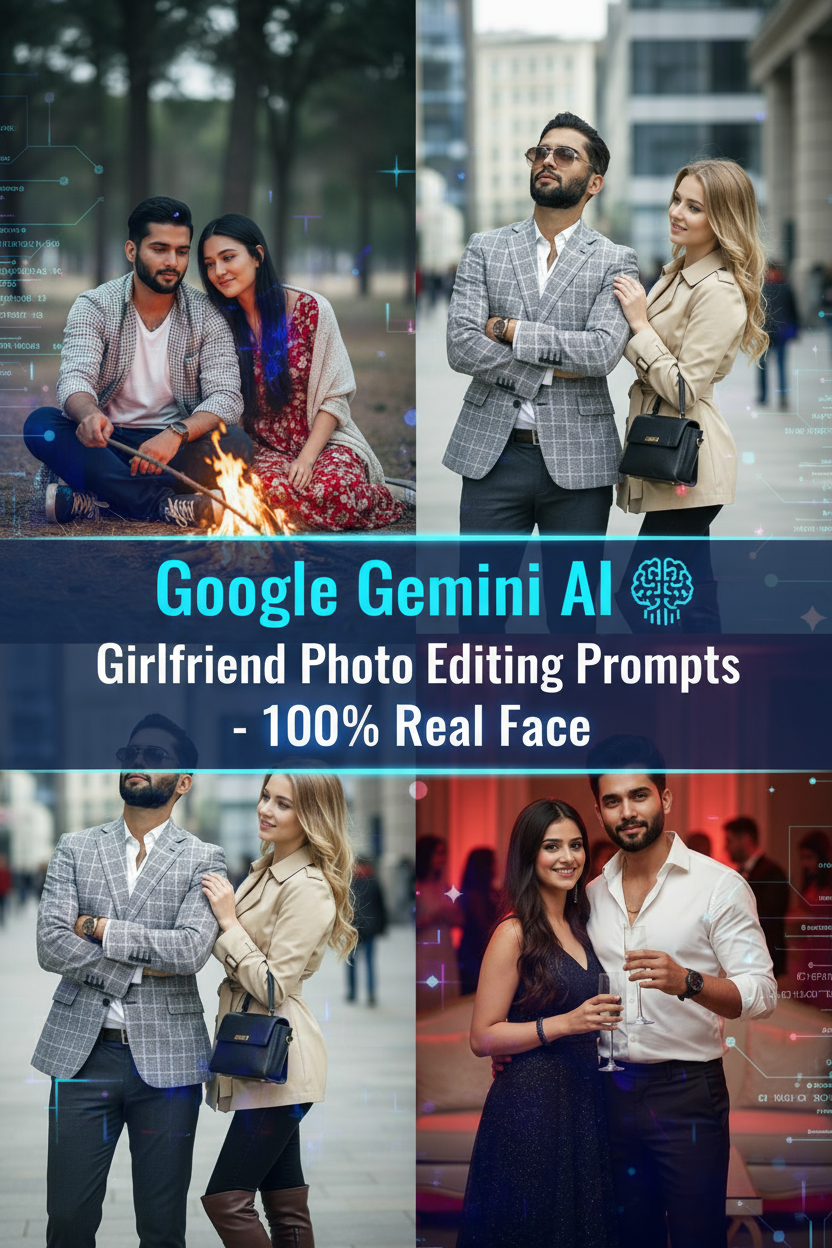 Real Face AI Girlfriend Photos with Google Gemini – Best Editing Prompts