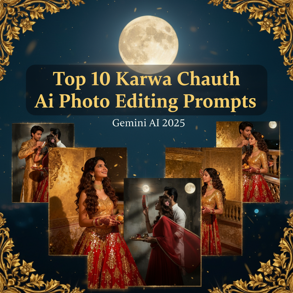 Top 10 Karwa Chauth Ai Photo Editing Prompts