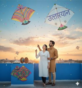couple makar sankranti ai photo prompt copy paste 2026