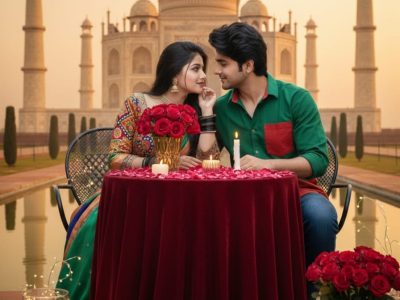 new rose day couple ai photo editing prompts